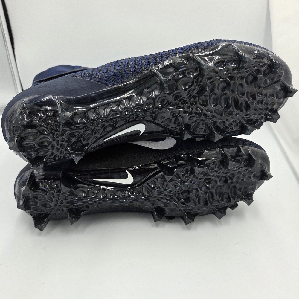 Nike Alpha Menace Elite 2 Flyknit Football CleatsMens 13.5 NWOT Navy BV 2077-401 - Picture 9 of 11